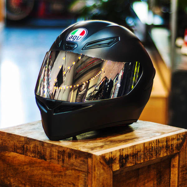 HELMET AGV K1S MATT BLACK – N3Motors