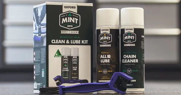 Oxford Mint Motorcycle Chain & Lube Kit