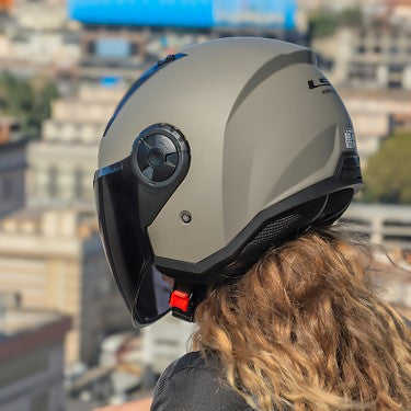 HELMET LS2 OF616 AIRFLOW GREEN