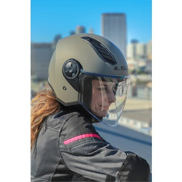 HELMET LS2 OF616 AIRFLOW GREEN