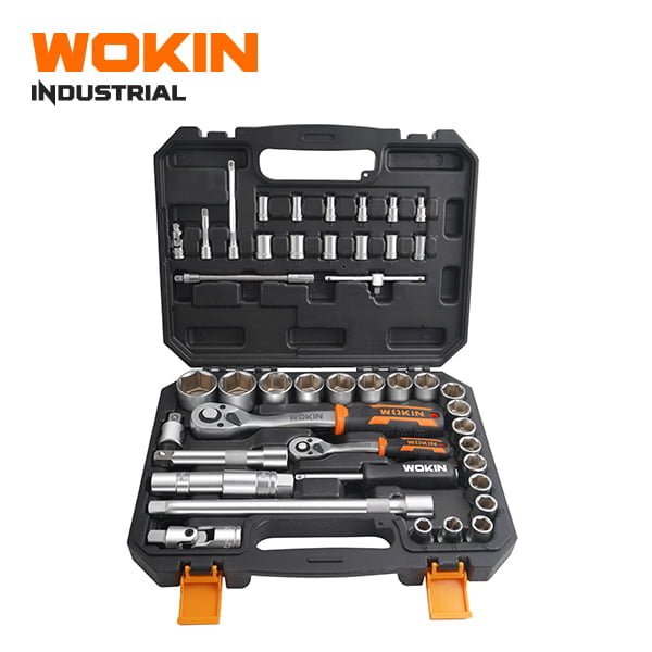 45PCS 1/4″ & 1/2″ DRIVE SOCKET SET (INDUSTRIAL)