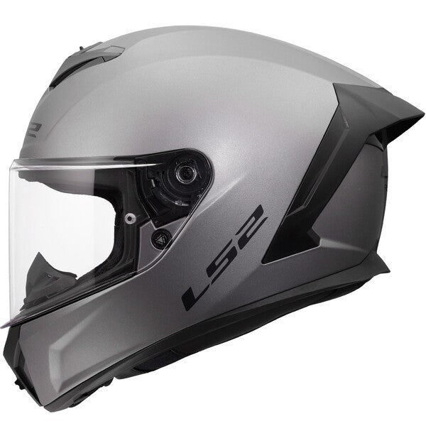 HELMET ‏LS2 FF820 RAPID III TITANIUM SILVER MATT