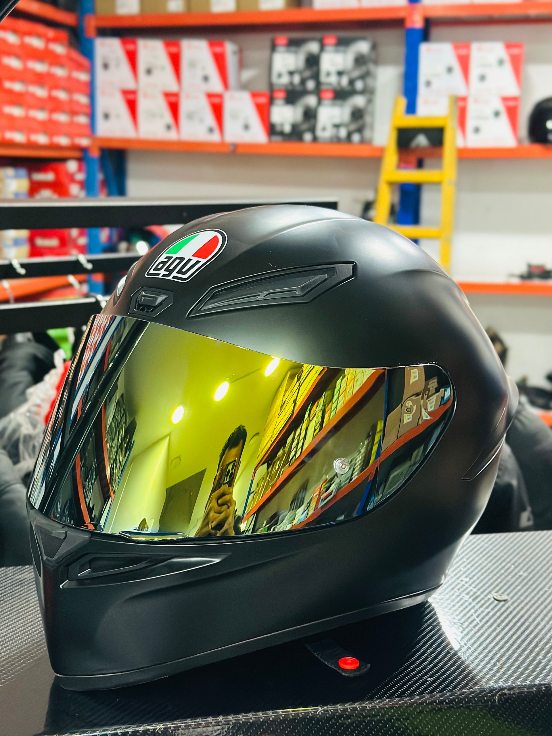 HELMET AGV K1S MATT BLACK