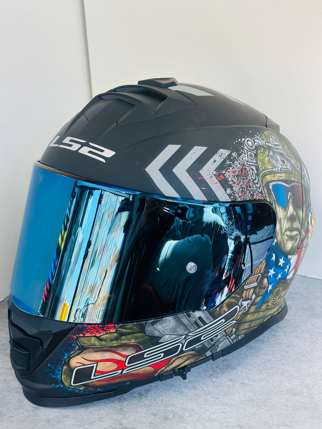 HELMET LS2 FF800 STORM COMMANDO