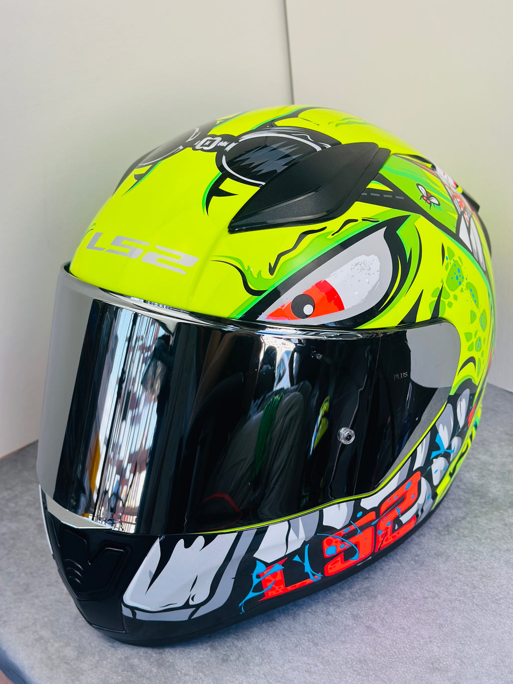 HELMET LS2 FF353 RAPID BADASS YELLOW