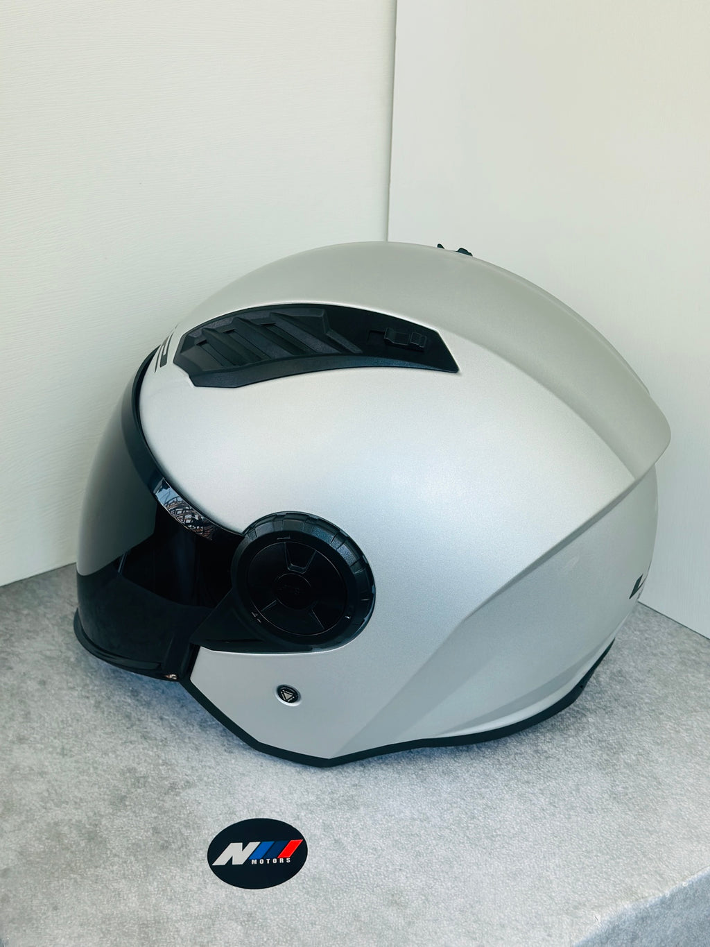 HELMET LS2 OF616 AIRFLOW SILVER