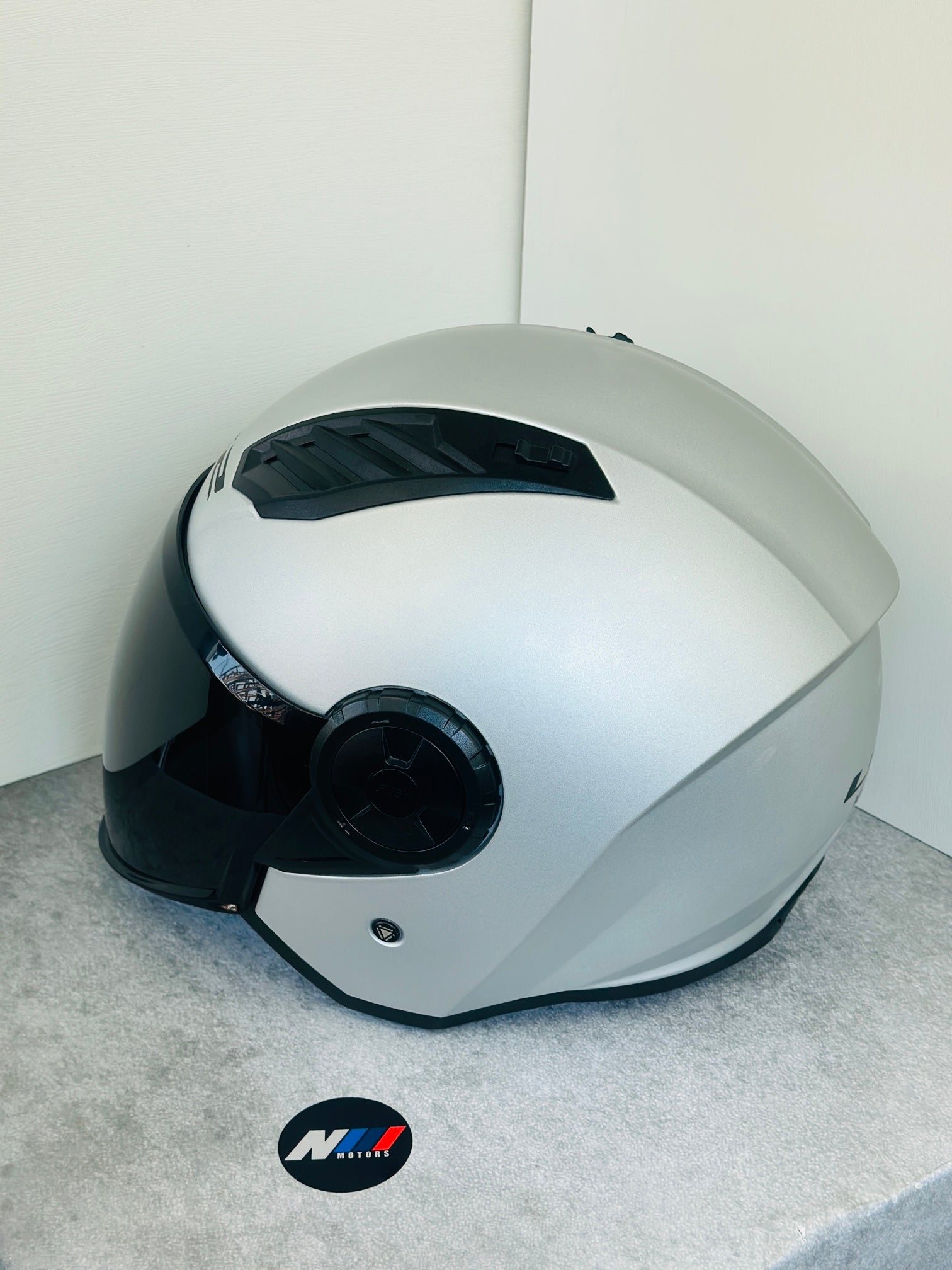 HELMET LS2 OF616 AIRFLOW SILVER