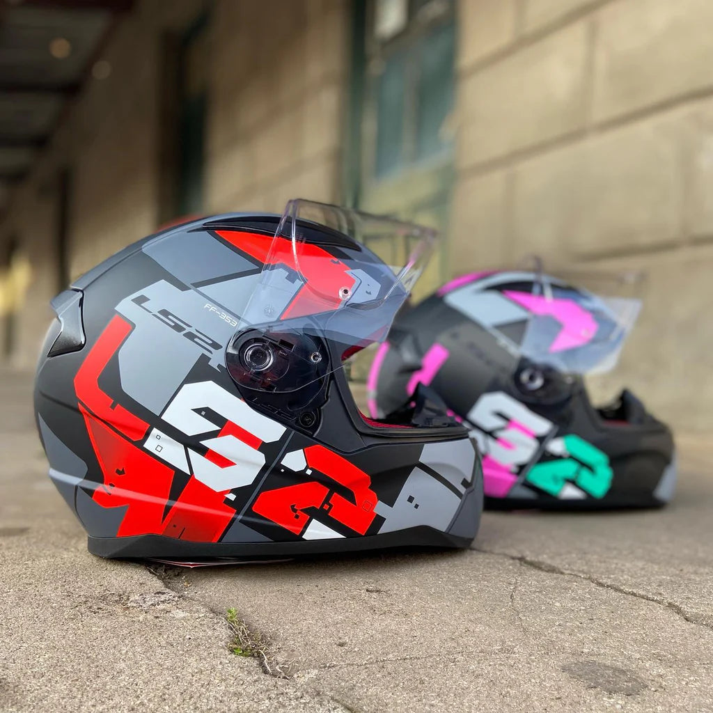 HELMET ‏LS2 FF353 RAPID PIXEL RED