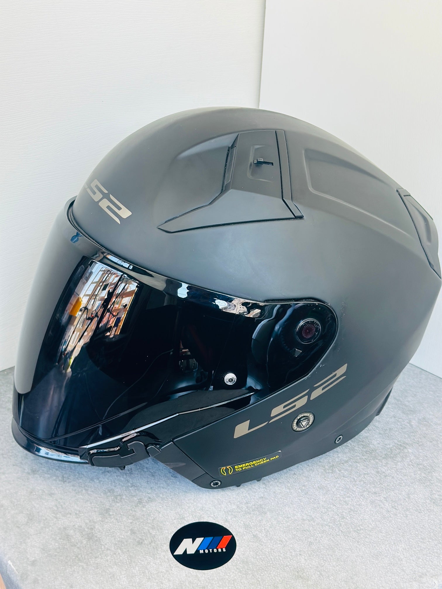 Visor Black LS2 OF603