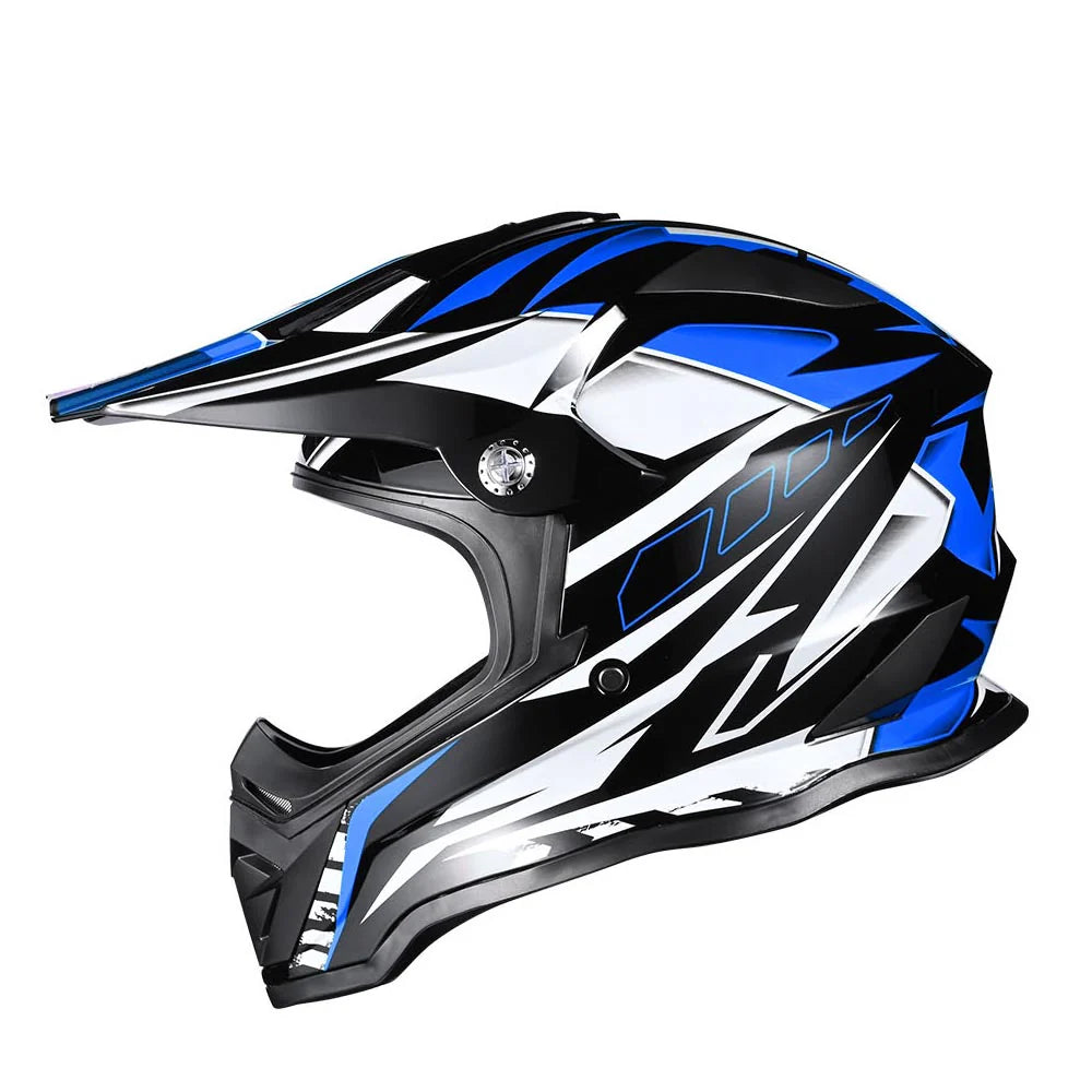 HELMET BLACKLION  BLACK WHITE BLUE