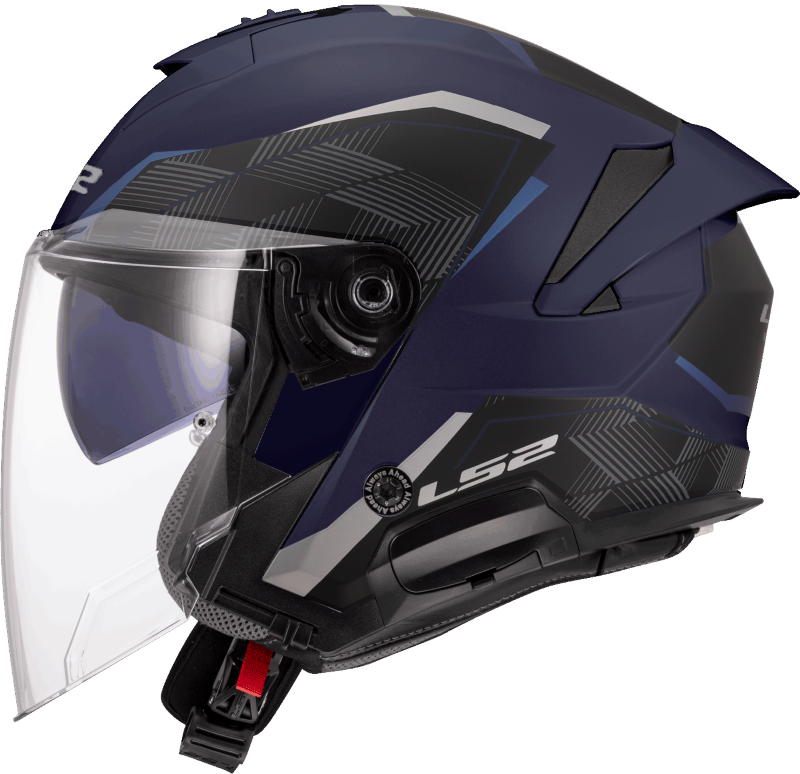 HELMET LS2 OF618 VERSO II AIR NAVY BLUE