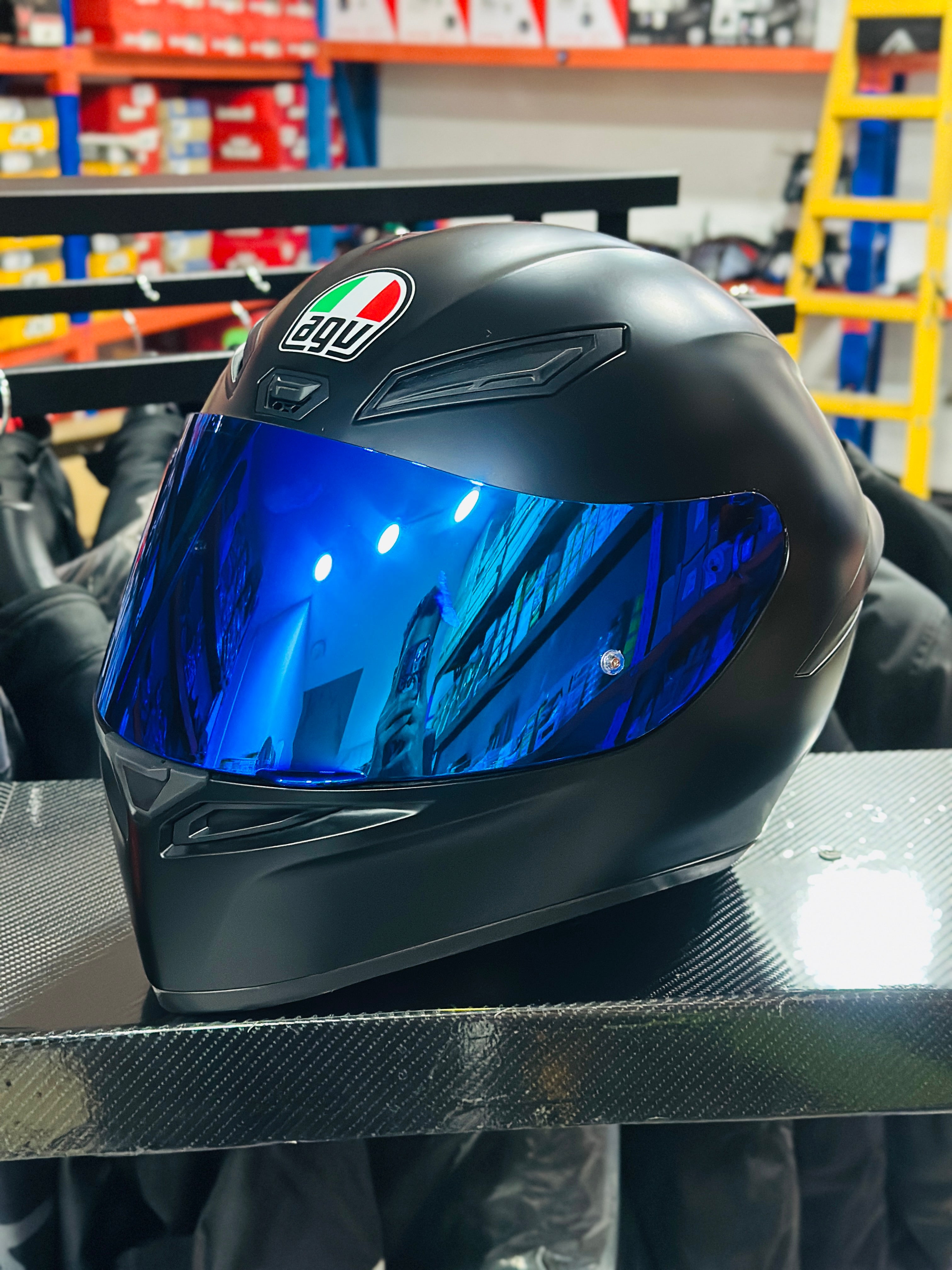 HELMET AGV K1S MATT BLACK