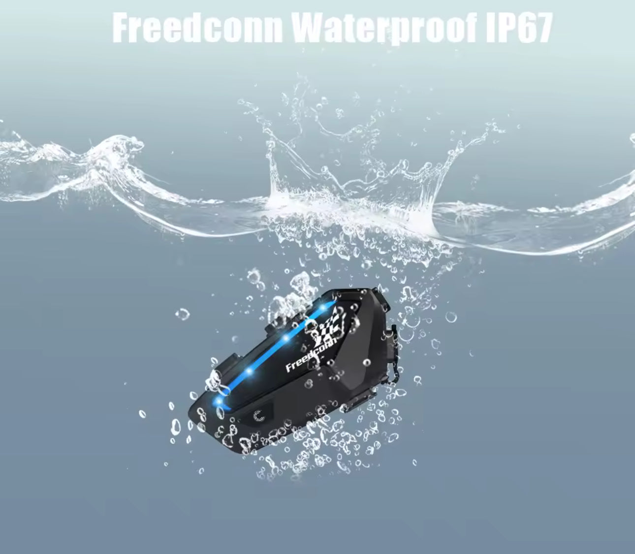 Freedconn fx10 Motorcycle Bluetooth Intercom Headset