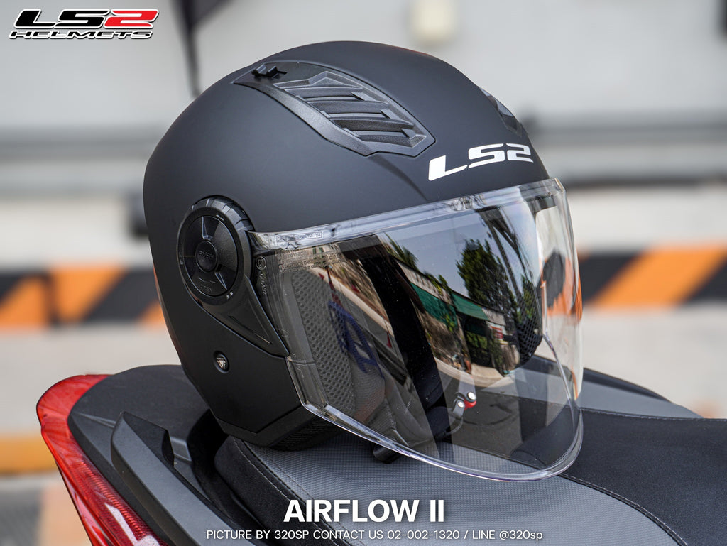 HELMET LS2 OF616 AIRFLOW MATT BLACK