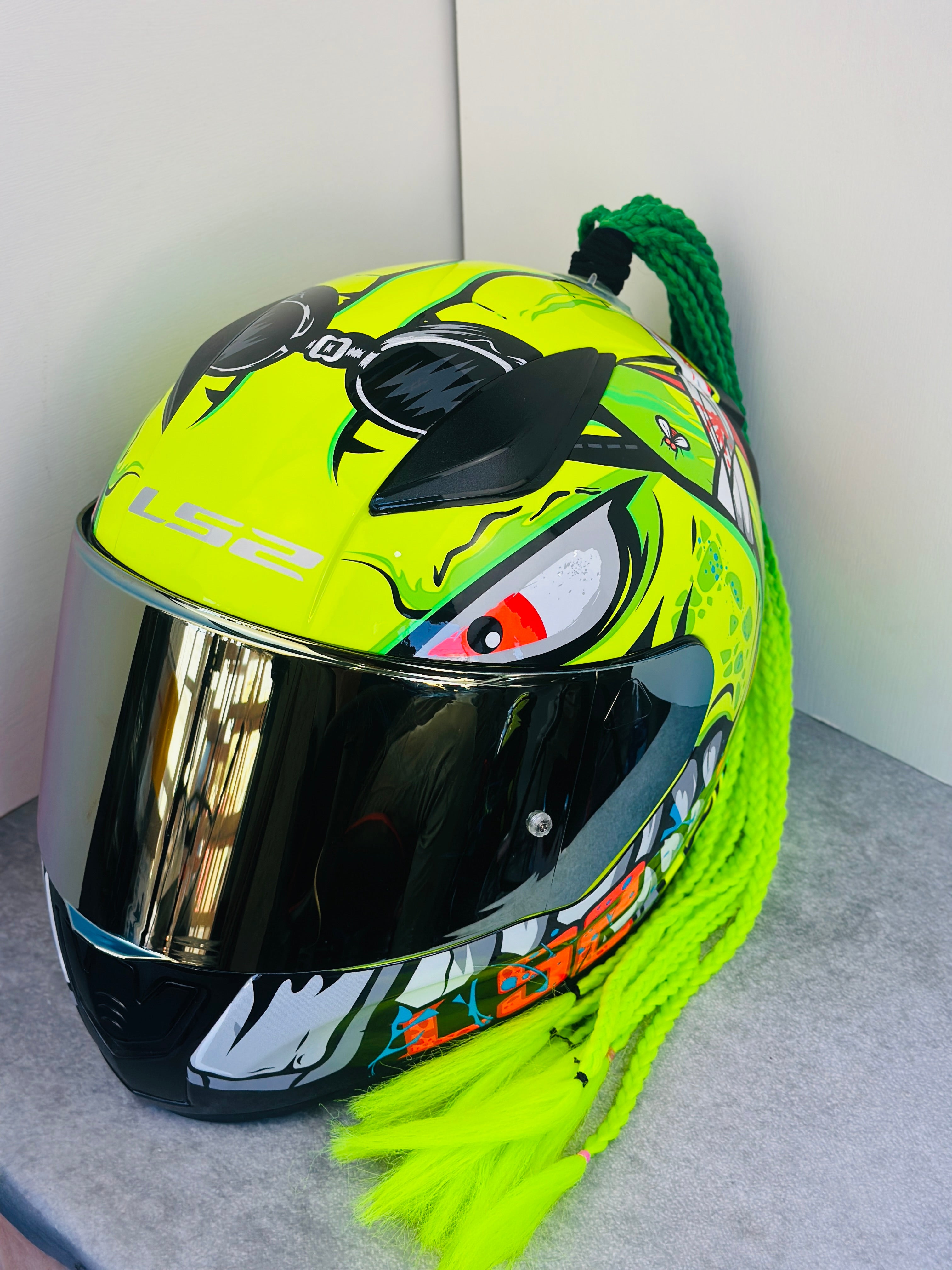HELMET LS2 FF353 RAPID BADASS YELLOW