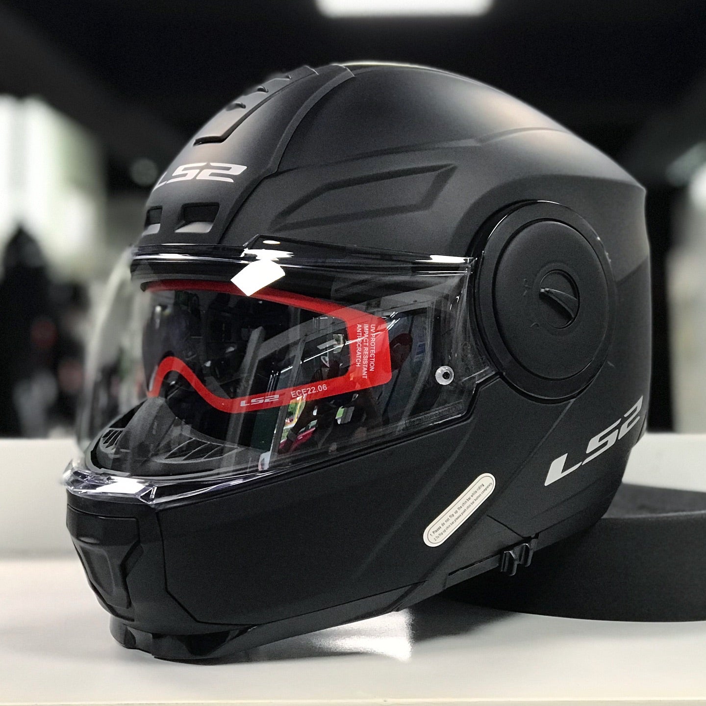 HELMET ‏LS2  FF902 SCOPE II MATT BLACK