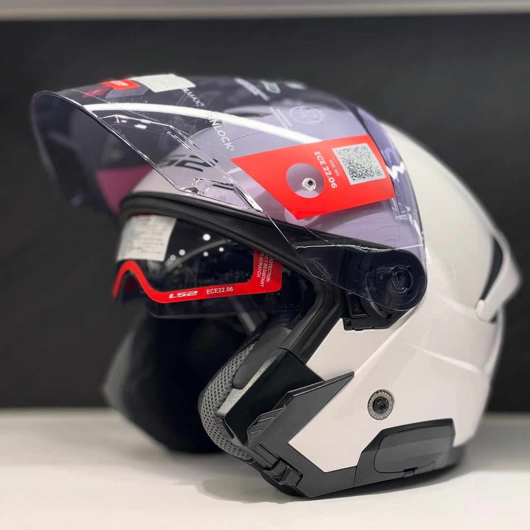 HELMET LS2 OF618 VERSO II WHITE