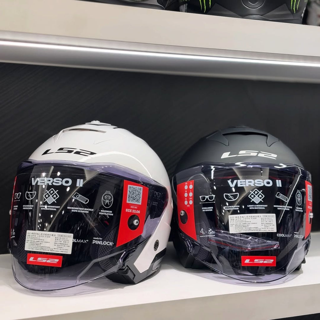HELMET LS2 OF618 VERSO II WHITE