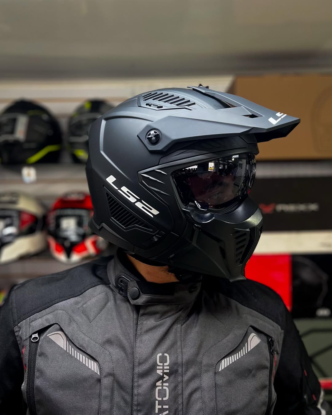 HELMET LS2 OF606 DRIFTER MATT BLACK