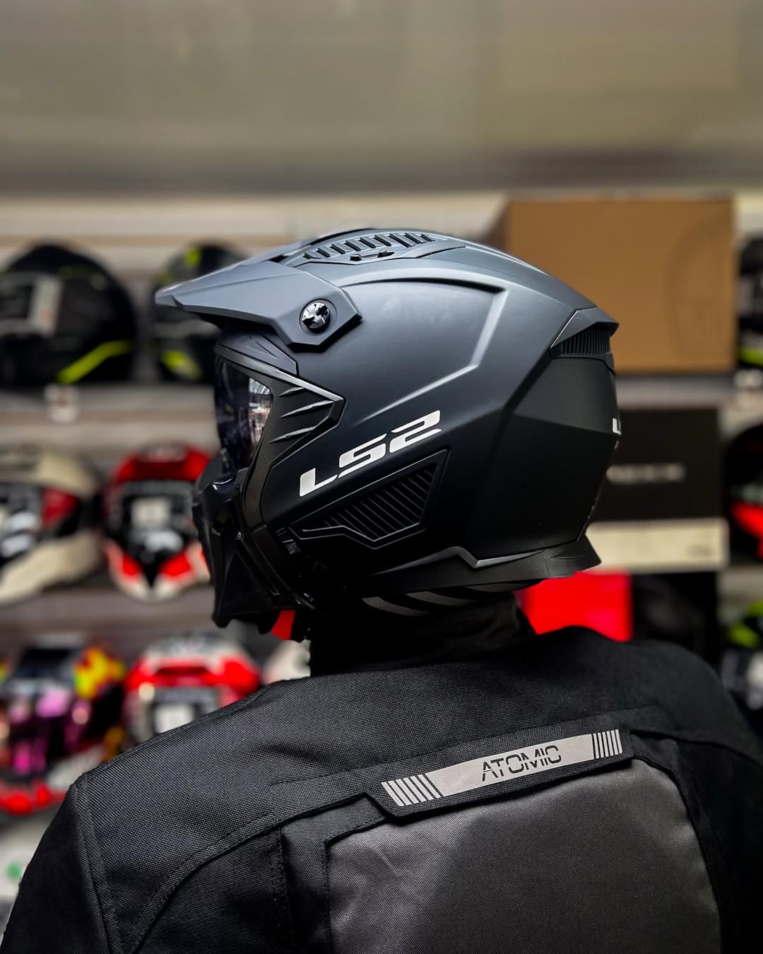 HELMET LS2 OF606 DRIFTER MATT BLACK