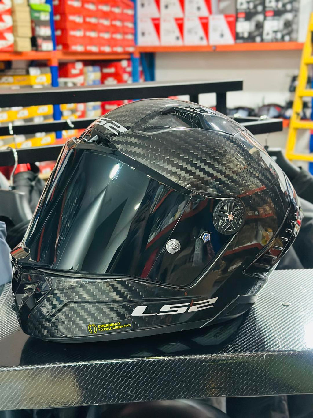 HELMET LS2 FF805 THUNDER CARBON