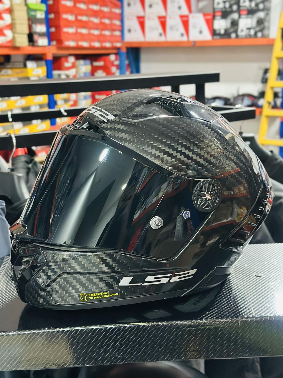HELMET LS2 FF805 THUNDER CARBON