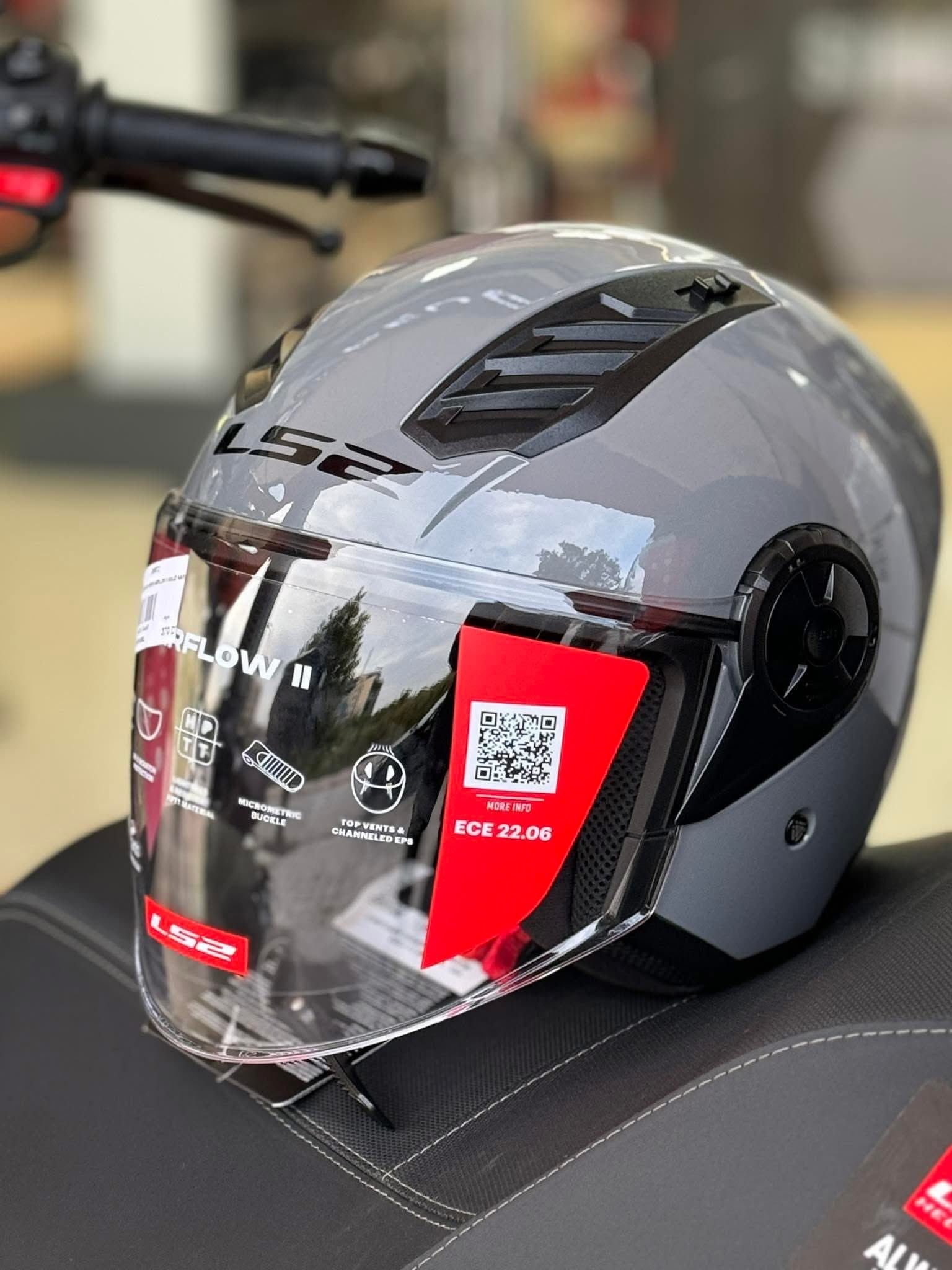 HELMET LS2 OF616 AIRFLOW NARDO GREY