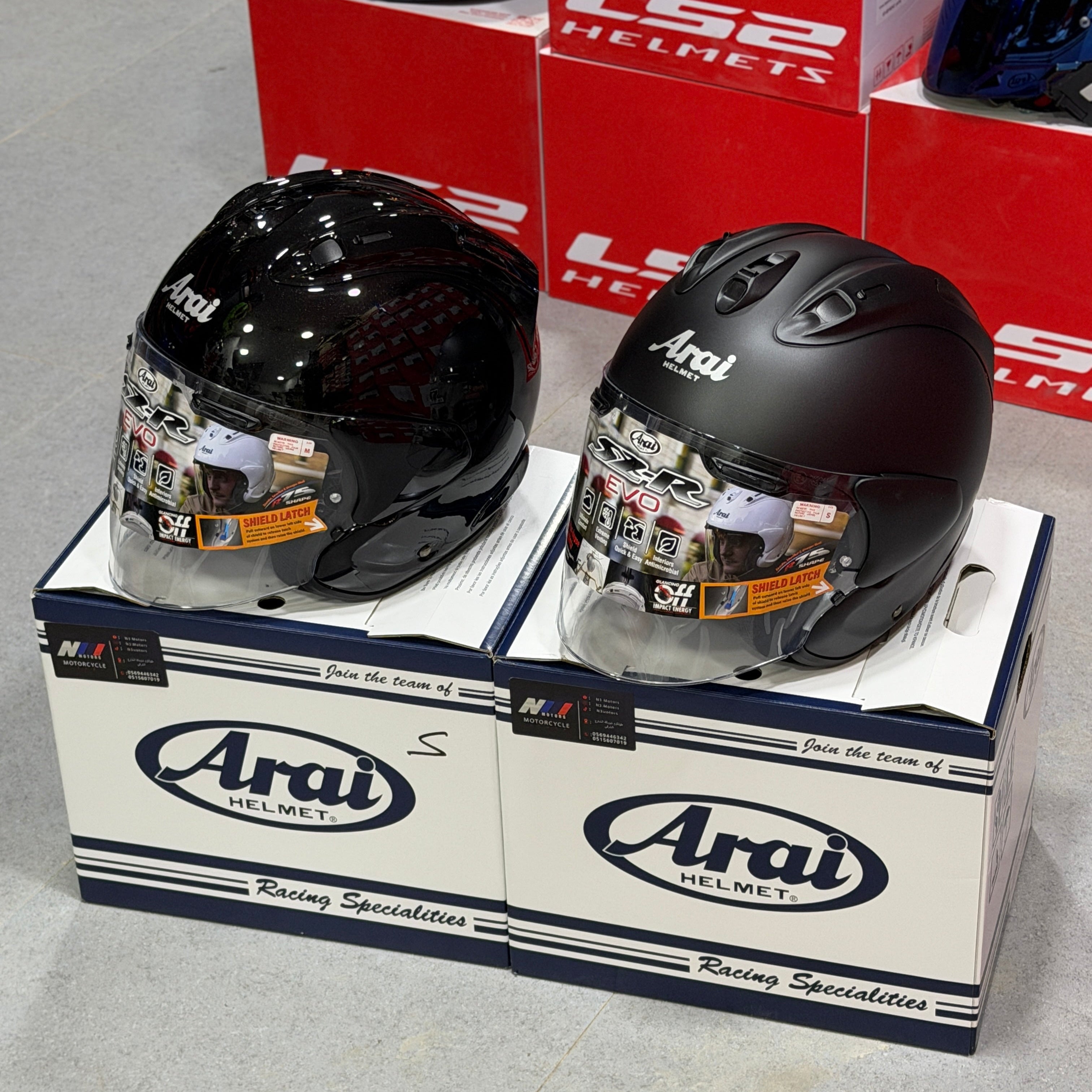 HELMET ARAI SZR MATT BLACK