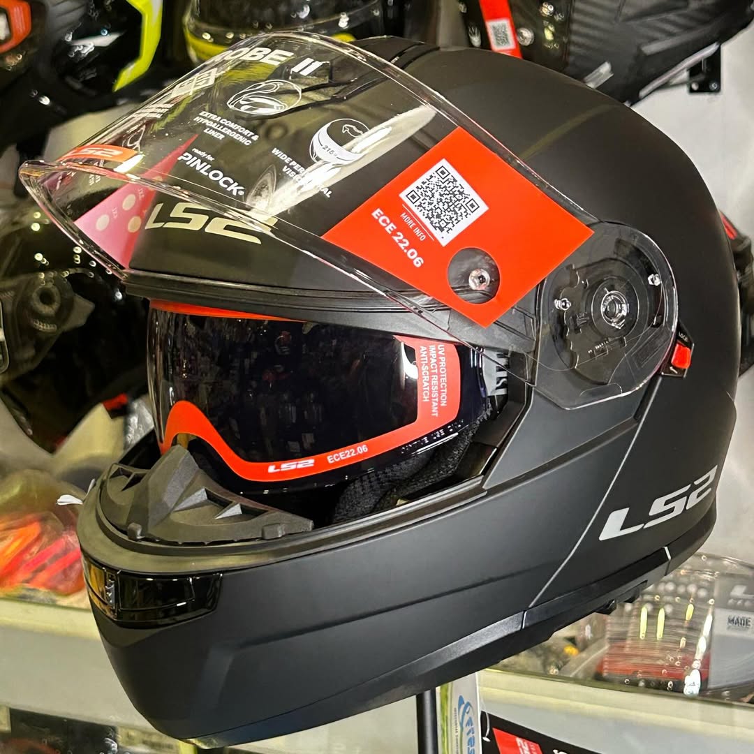 HELMET ‏LS2  FF908 STROBE II MATT BLACK