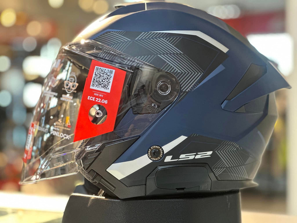 HELMET LS2 OF618 VERSO II AIR NAVY BLUE