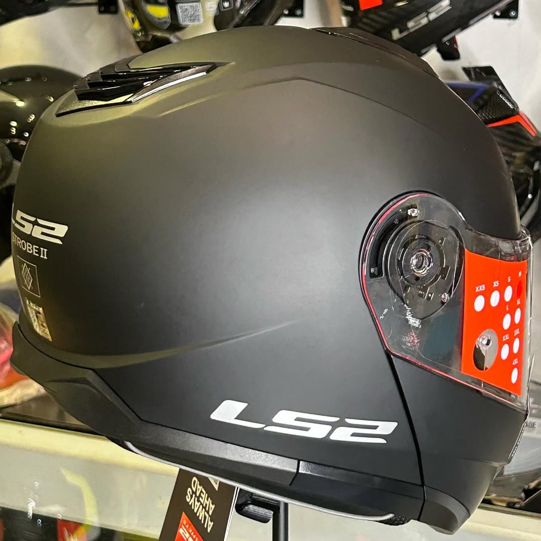 HELMET ‏LS2  FF908 STROBE II MATT BLACK