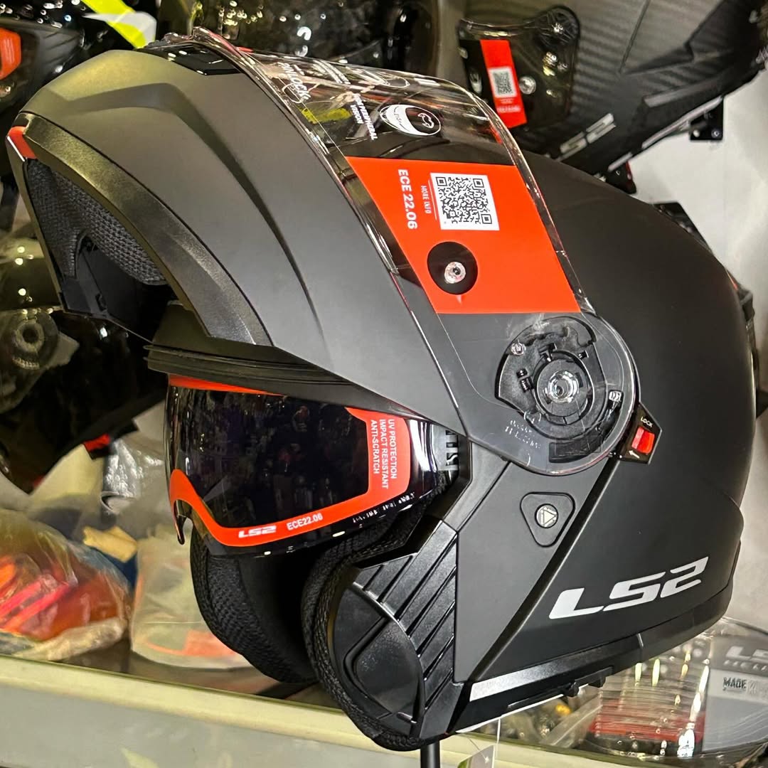 HELMET ‏LS2  FF908 STROBE II MATT BLACK