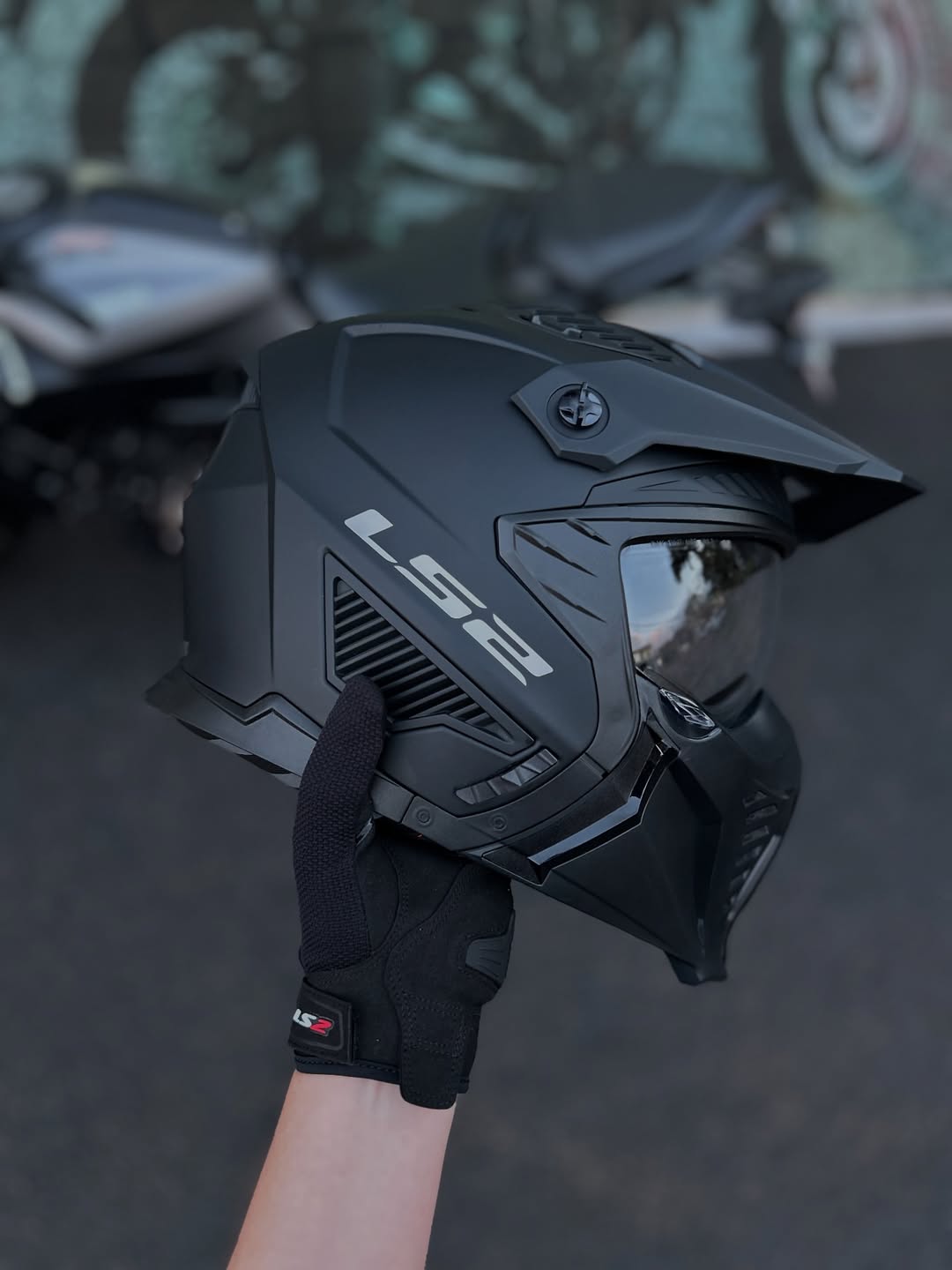 HELMET LS2 OF606 DRIFTER MATT BLACK