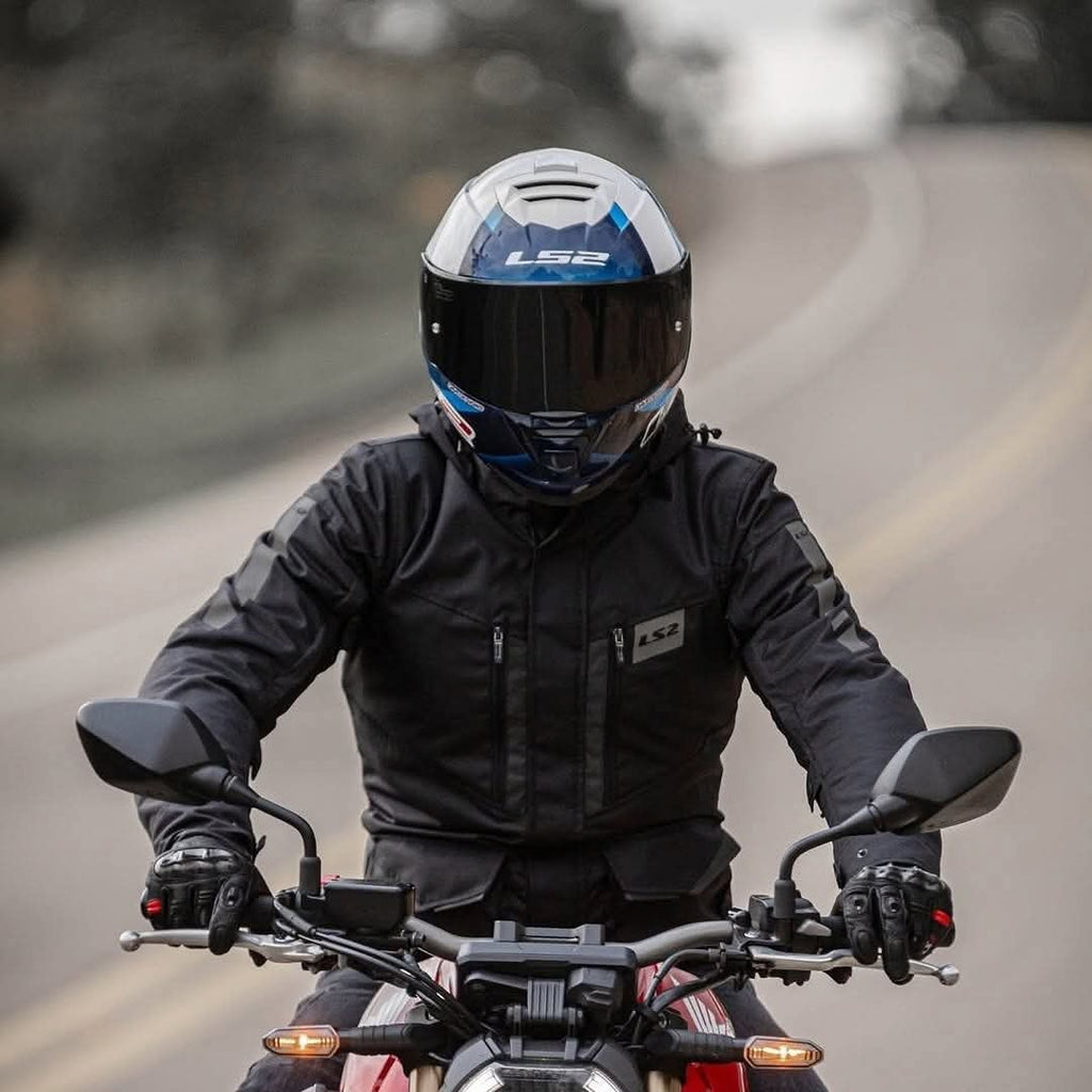 HELMET LS2 FF800 STORM MCPHEE BLUE