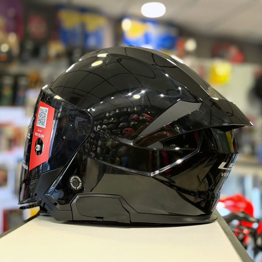 HELMET LS2 OF618 VERSO II GLOSS BLACK