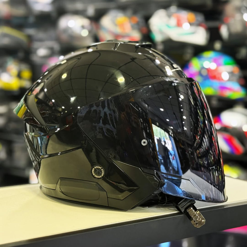 HELMET LS2 OF618 VERSO II GLOSS BLACK