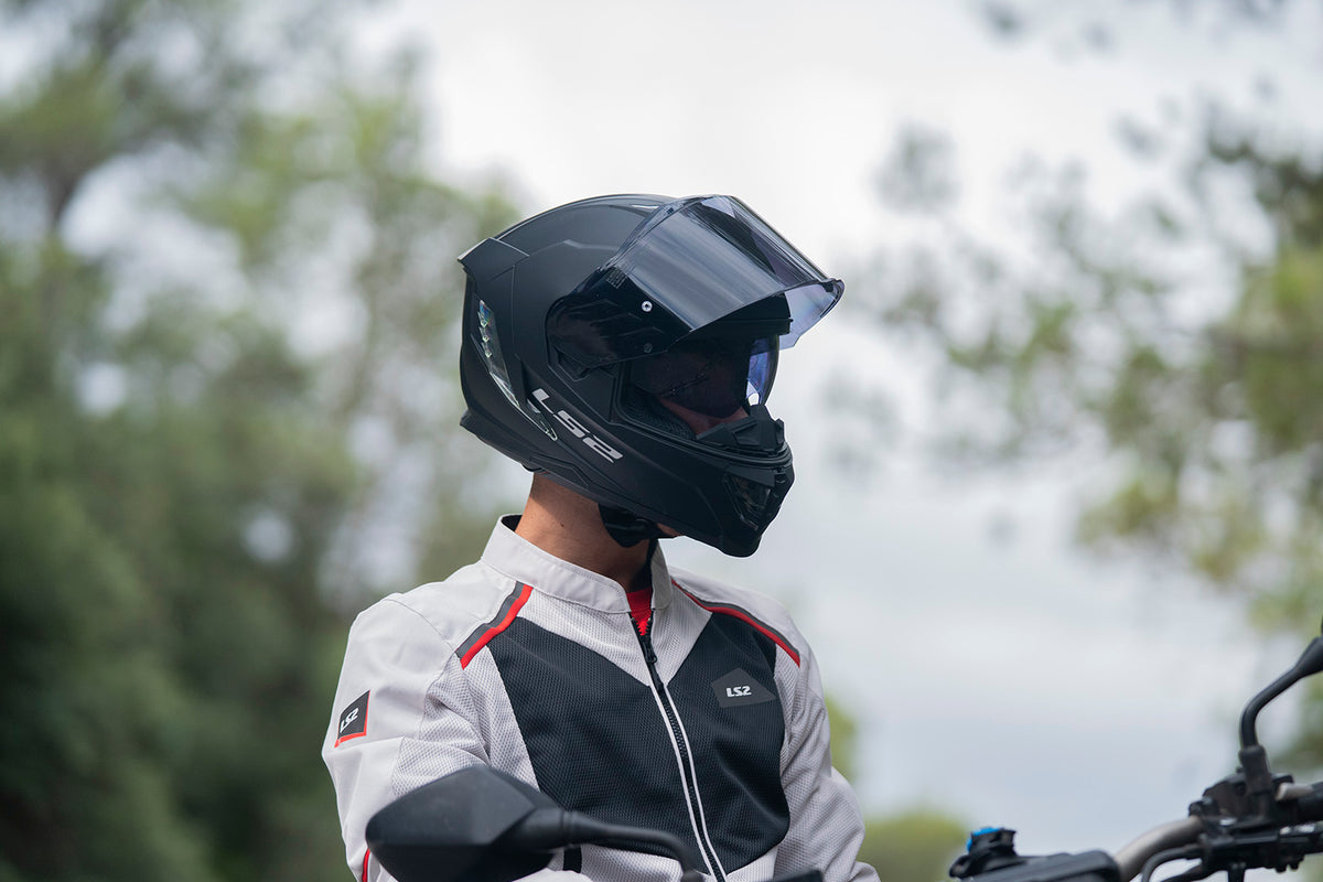 HELMET LS2 FF818 STORM III RACER MATT BLACK