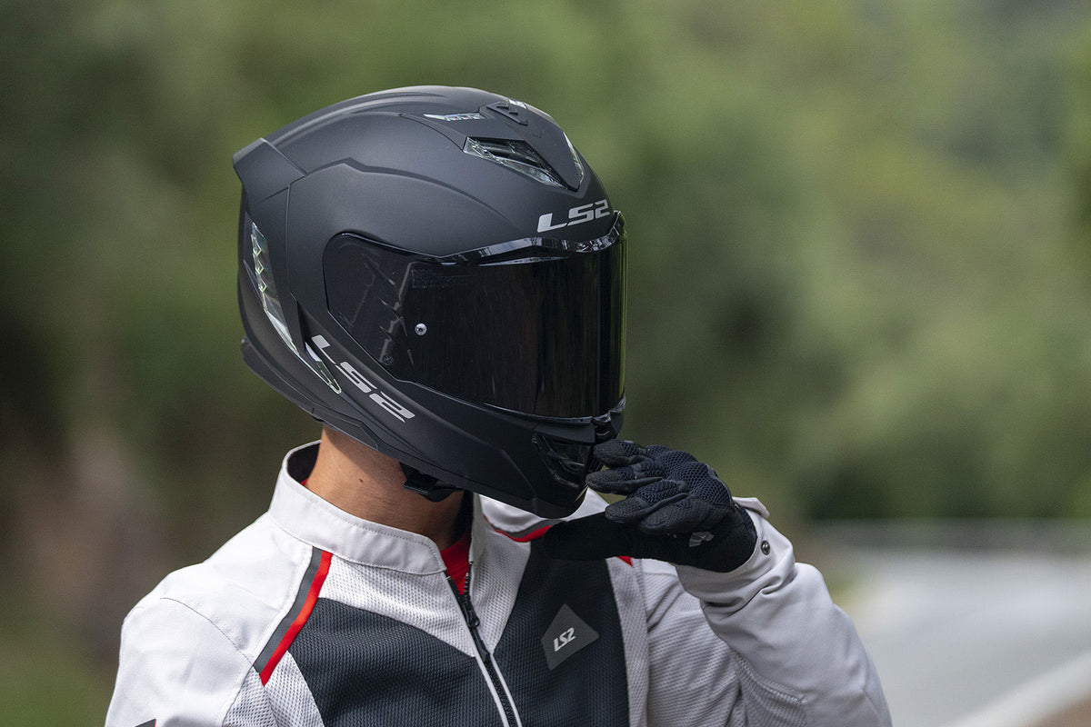 HELMET LS2 FF818 STORM III RACER MATT BLACK