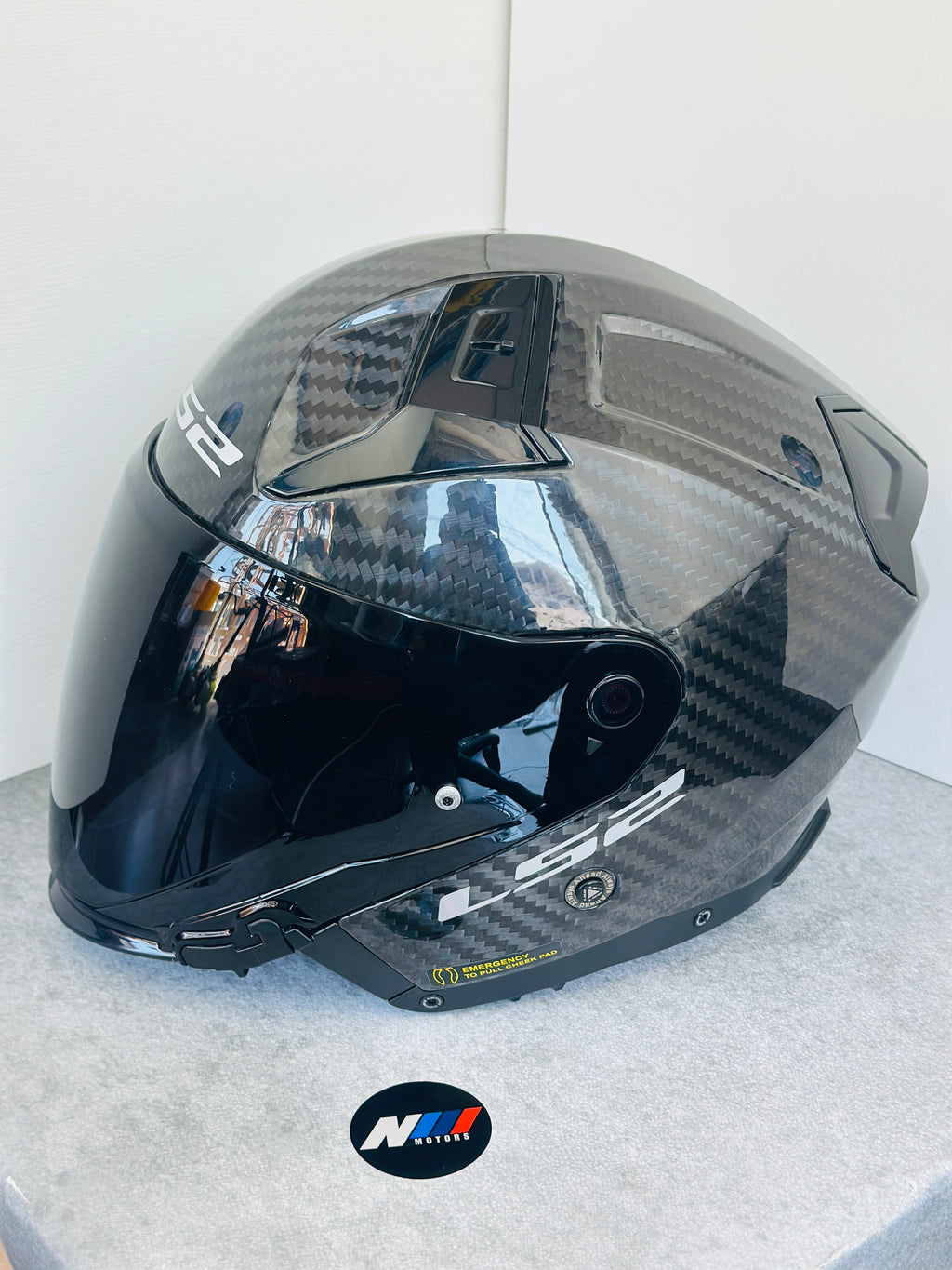 Visor Black LS2 OF603