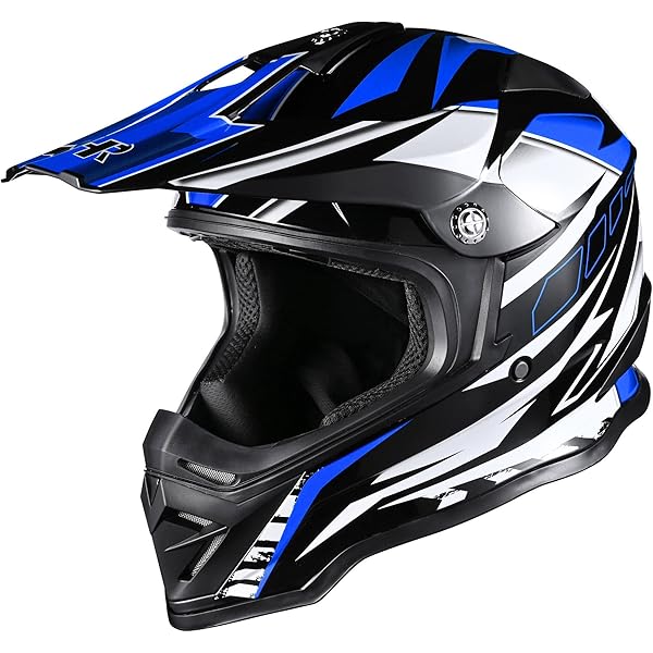 HELMET BLACKLION  BLACK WHITE BLUE