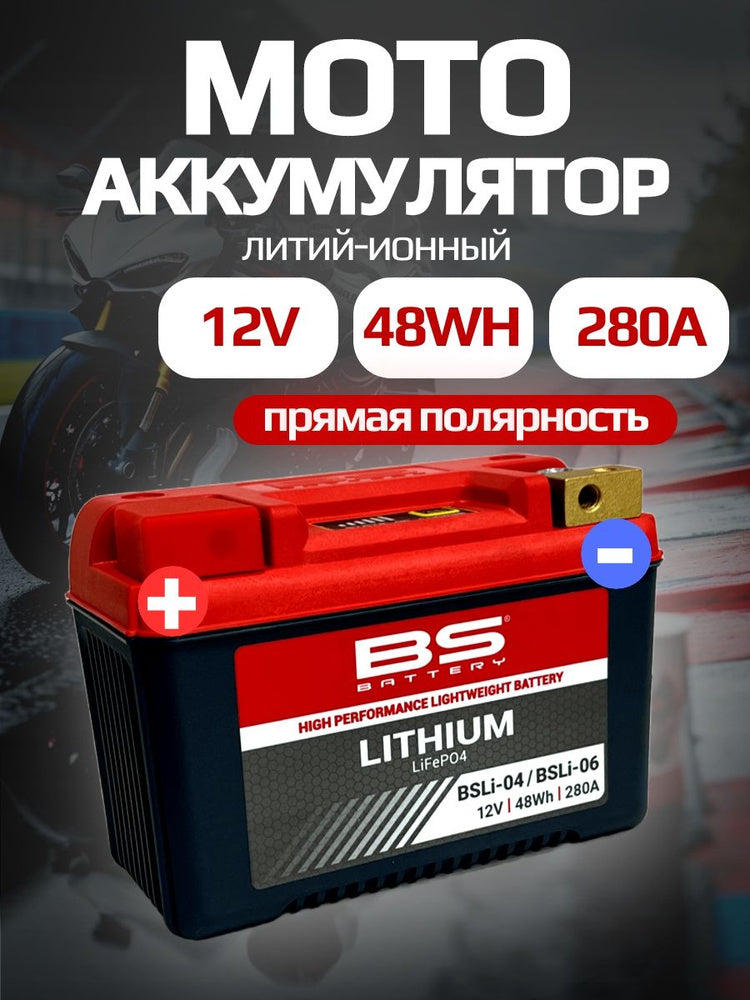 BS Battery BSLI 04/06 Lithium