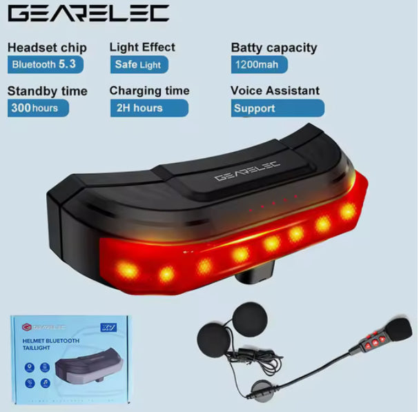 GEARELEC X7 Bluetooth Headset And led