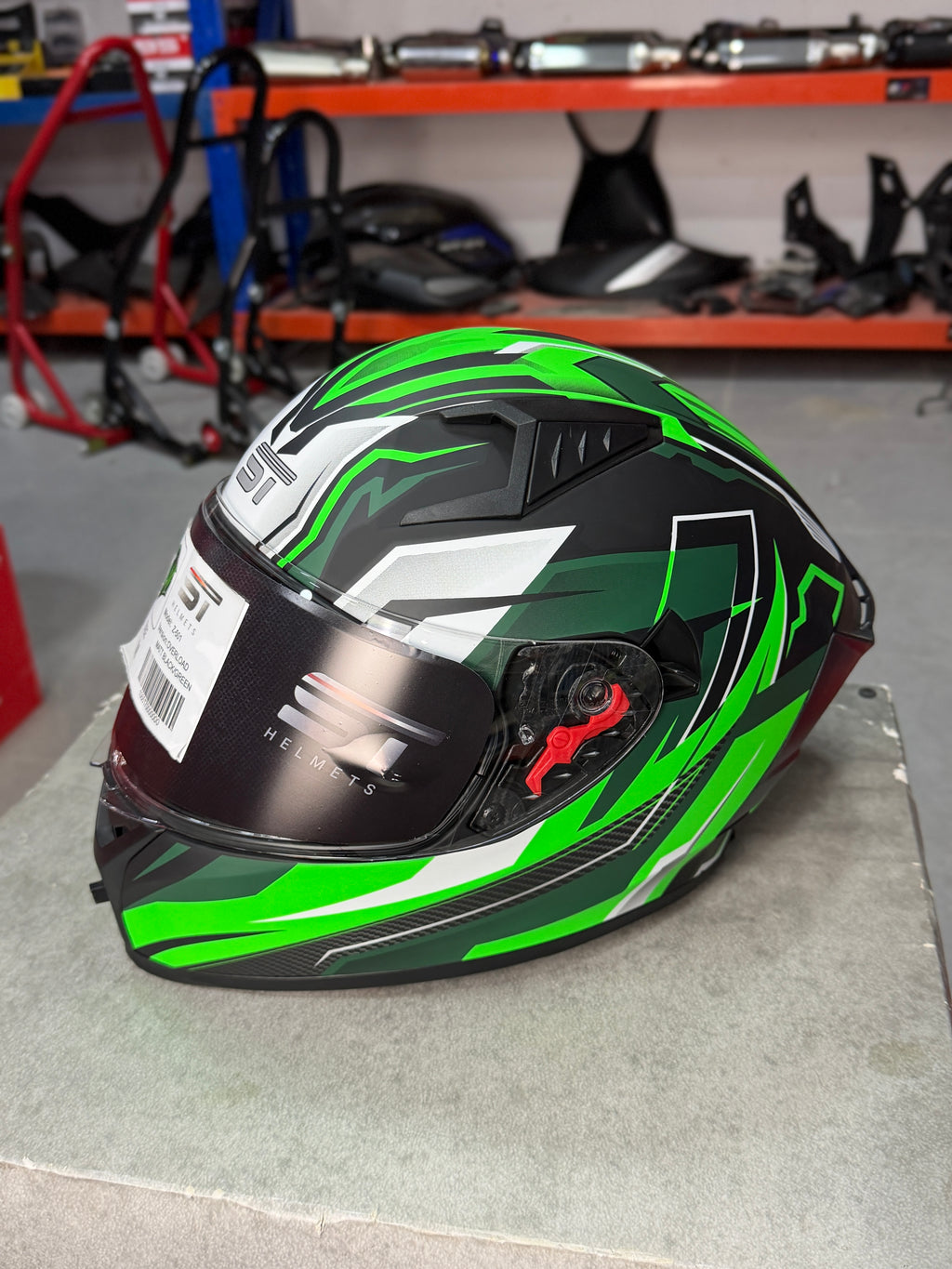 HELMET ST Z-501 GREEN