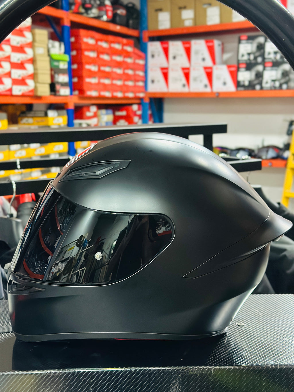 agv k1 s matt black Helmet E2206 XL The Ultravision scratch AGV K1 S E2206 Matte