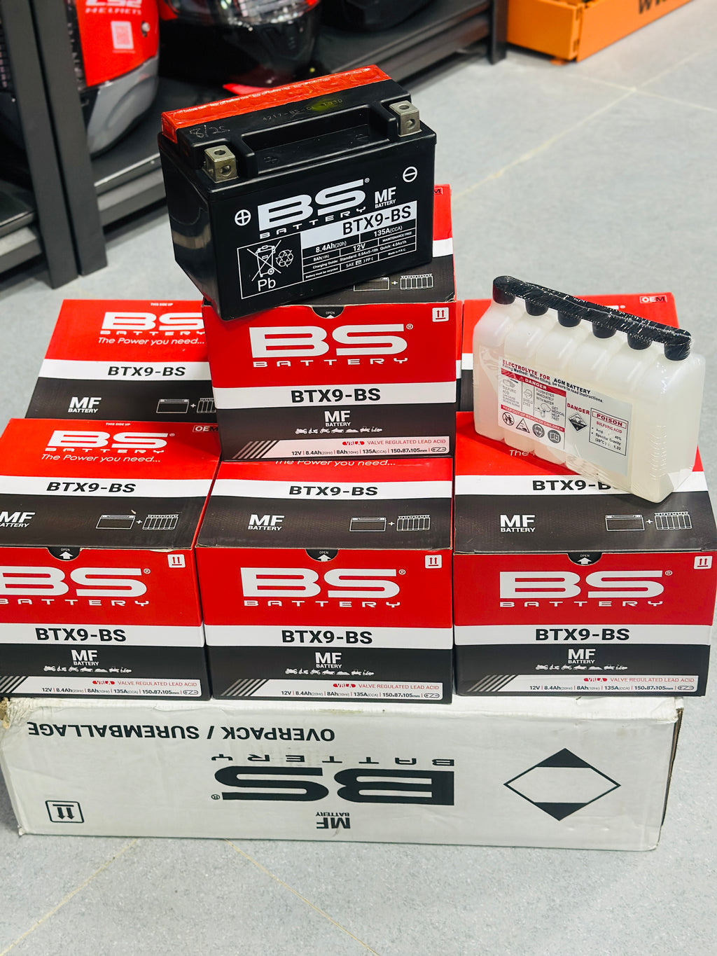 BS Battery BTX9-BS