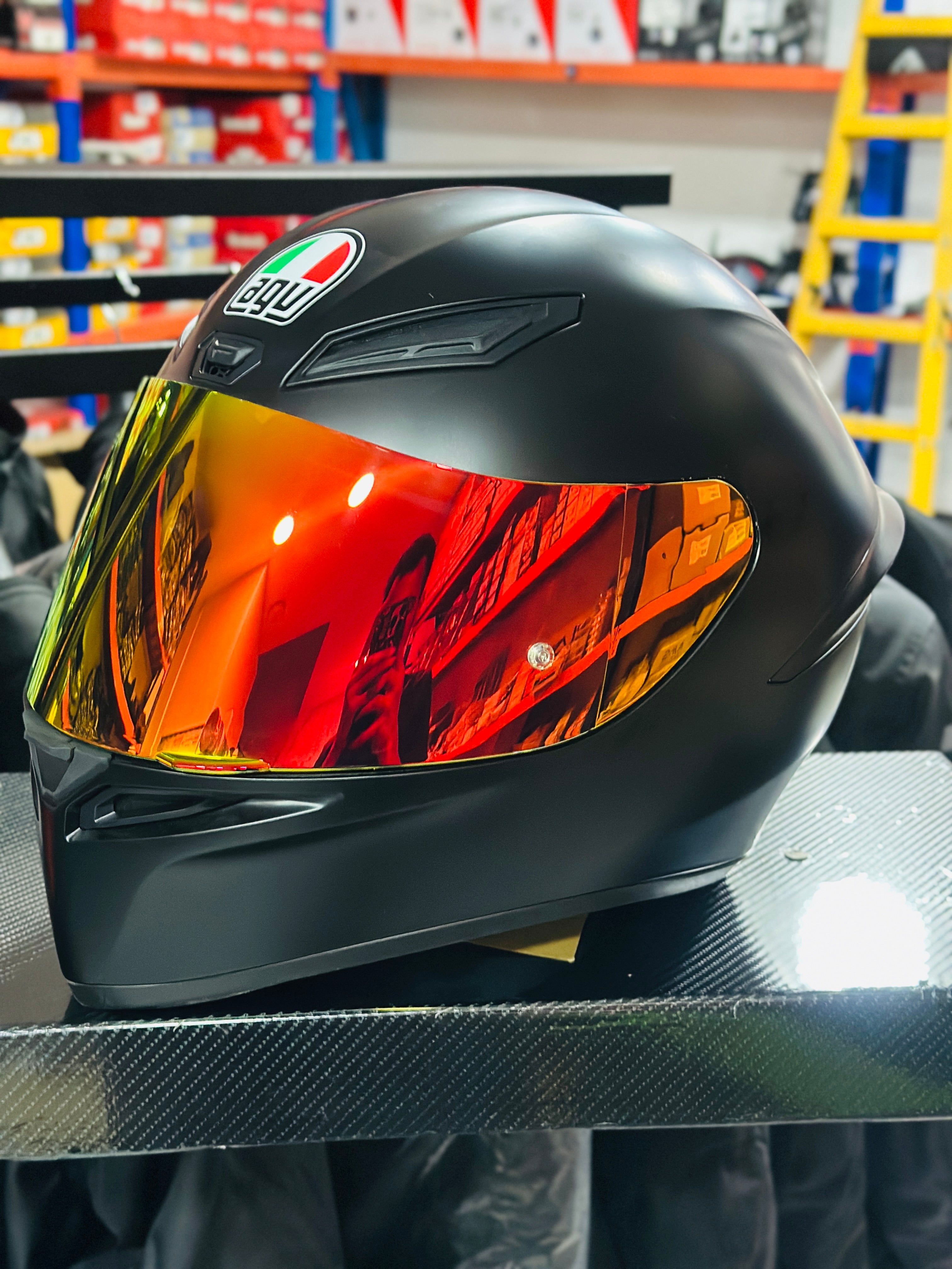 HELMET AGV K1S MATT BLACK