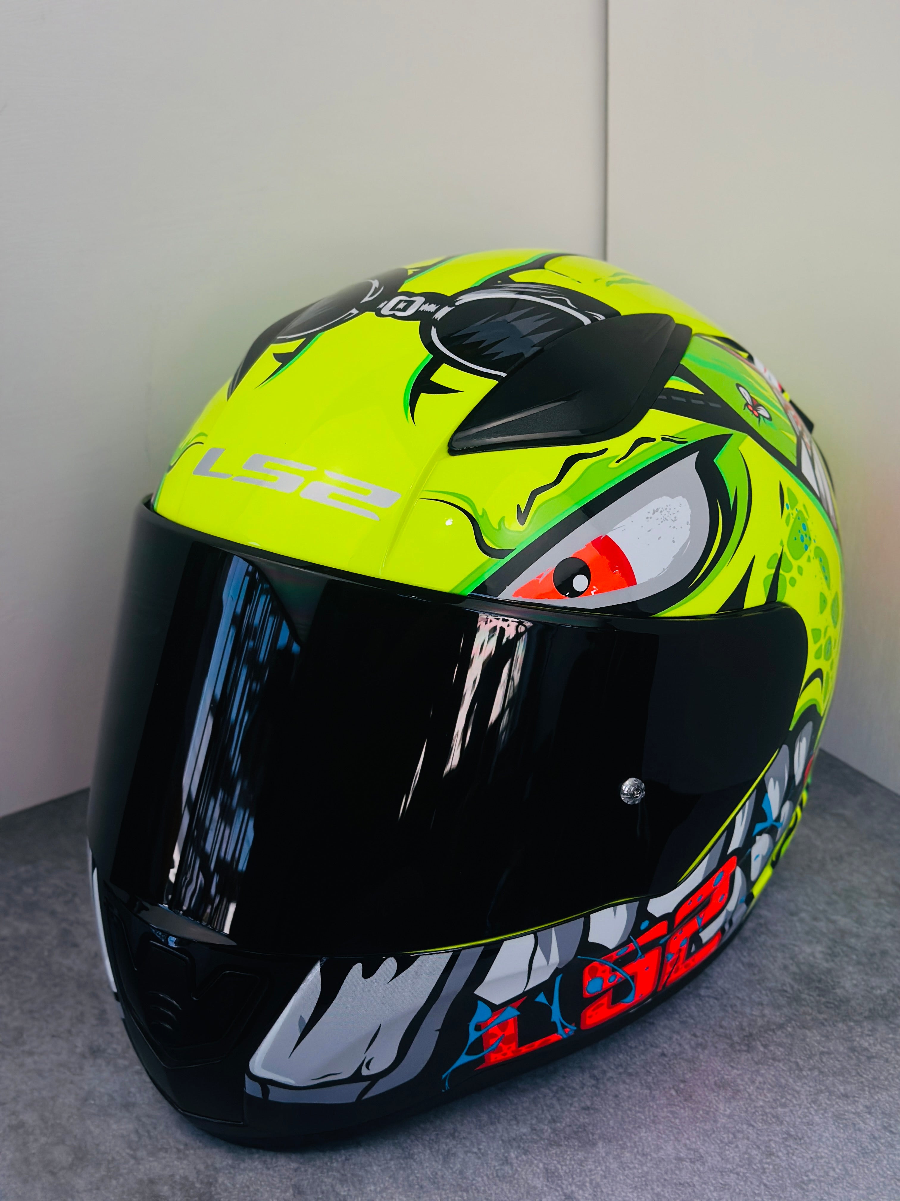 HELMET LS2 FF353 RAPID BADASS YELLOW