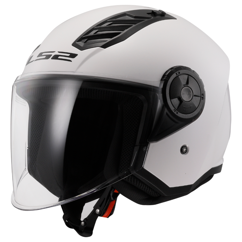 HELMET LS2 OF616 AIRFLOW WHITE