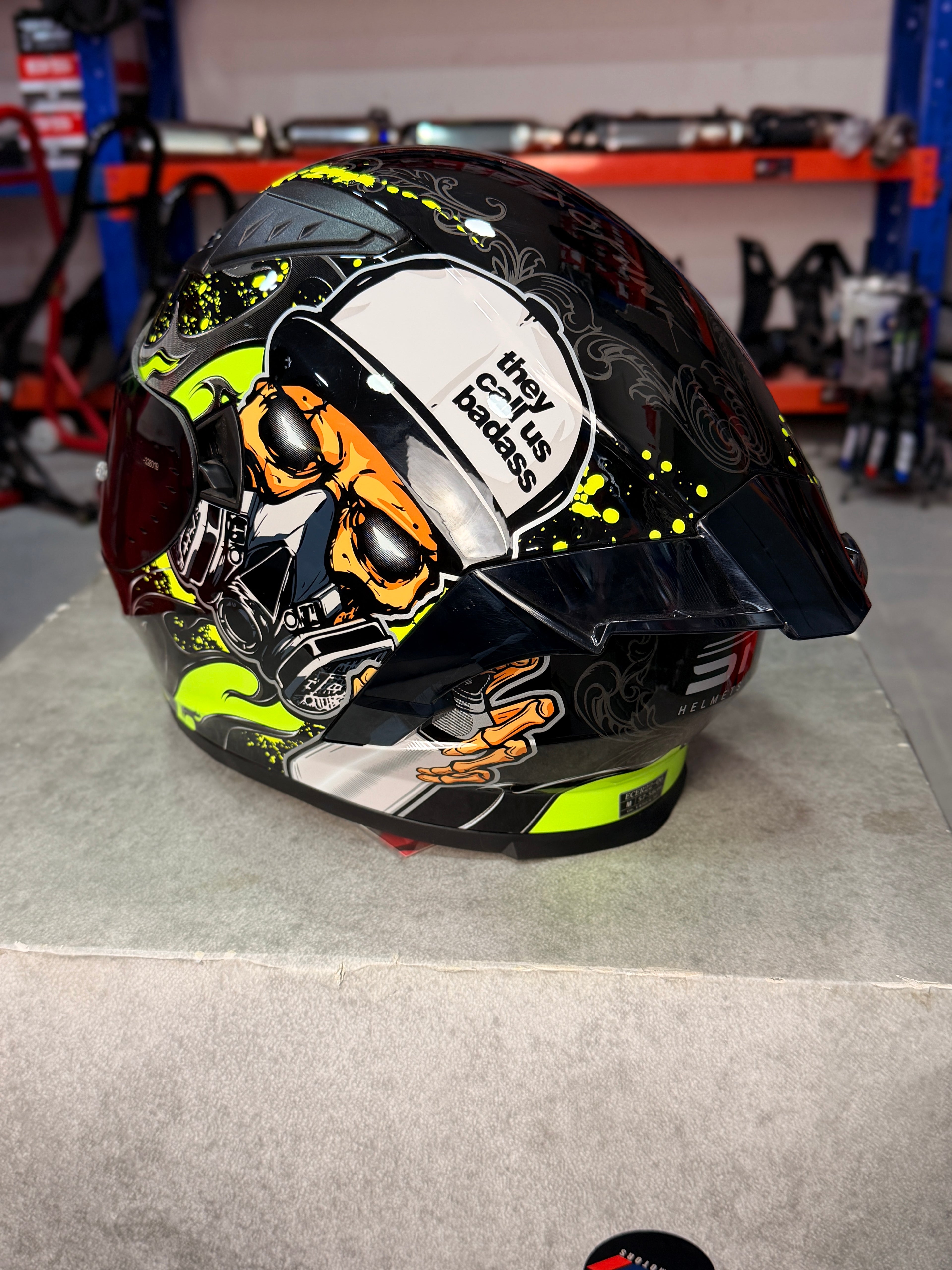 HELMET ST Z-501 YELLOW