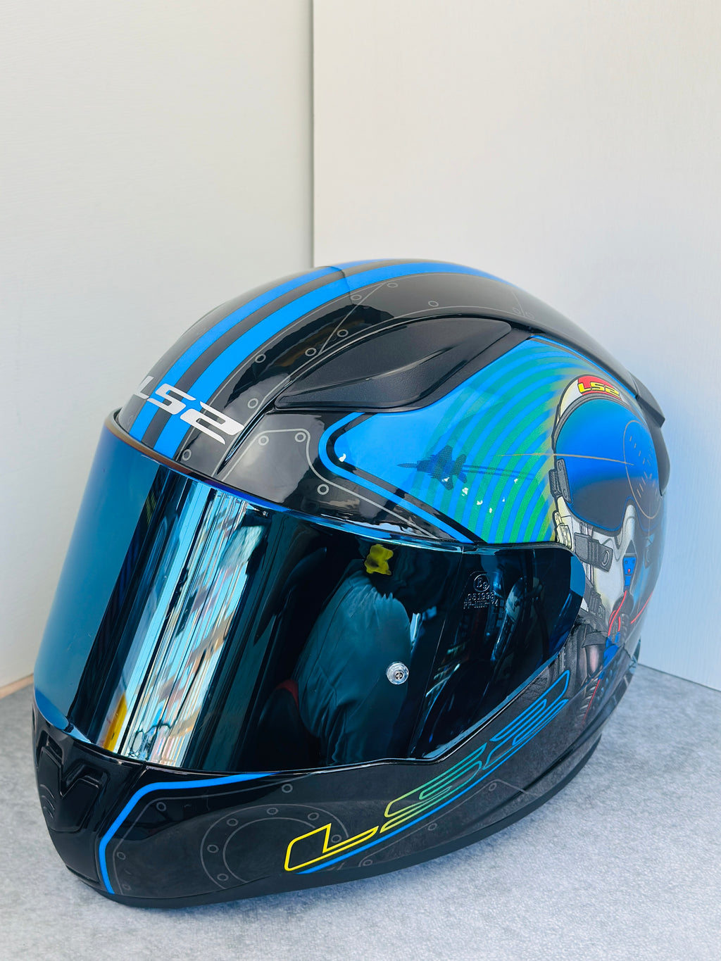 HELMET LS2 FF353 RAPID MACH BLUE CALL OF DUTY